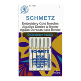 Schmetz Gold Embroidery Needle